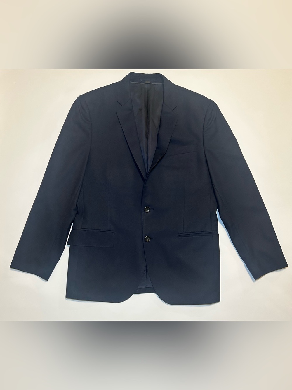 J. Crew Ludlow Blazer 40S Navy Loro Piana Wool